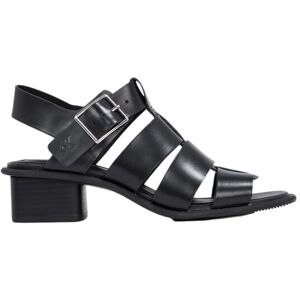 Calvin Klein Sandále Na Podpätku Čierna 39 Calvin Klein Sandále Na Podpätku Čierna 39