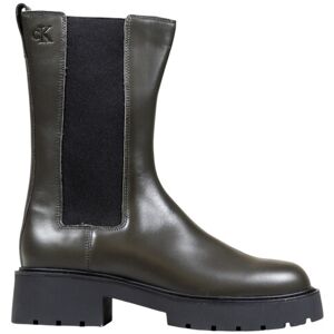 Calvin Klein Členkové Topánky Čierna 38 Calvin Klein Členkové Topánky Čierna 38