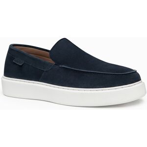 Ombre Pánske Semišové Slip-On Poltopánky, Tmavomodré Modrá 41 Ombre Pánske Semišové Slip-On Poltopánky, Tmavomodré Modrá 41