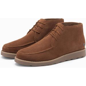 Ombre Men'S Suede Ankle Boots With Thick Sole - Brown Hnedá 41 Ombre Men'S Suede Ankle Boots With Thick Sole - Brown Hnedá 41