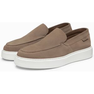 Pánske Semišové Slip-On Poltopánky Ombre Biela 43-46 Pánske Semišové Slip-On Poltopánky Ombre Biela 43-46
