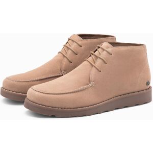 Ombre Men'S Suede Ankle Boots With Thick Sole - Beige Hnedá 43-46 Ombre Men'S Suede Ankle Boots With Thick Sole - Beige Hnedá 43-46