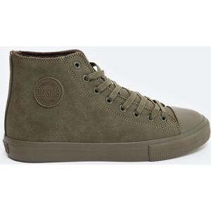 Big Star Shoes Pánske Zateplené Tenisky Z Eko Kože Big Star Kaki 43-46 Big Star Shoes Pánske Zateplené Tenisky Z Eko Kože Big Star Kaki 43-46