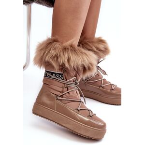 Boto Dámske Zimné Topánky Kesi Hnedá 39 Boto Dámske Zimné Topánky Kesi Hnedá 39
