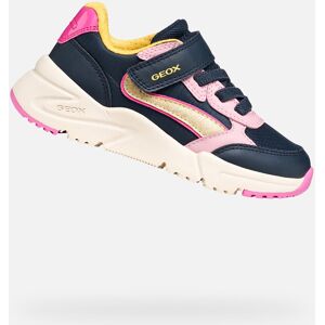 Dark Blue Girls Sneakers Geox Loftus - Girls Modrá 24 Dark Blue Girls Sneakers Geox Loftus - Girls Modrá 24