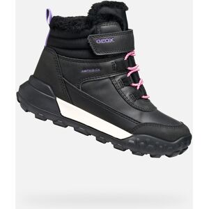 Čierne Dievčenské Členkové Topánky Geox Trekkyup Ab Čierna 37 Čierne Dievčenské Členkové Topánky Geox Trekkyup Ab Čierna 37