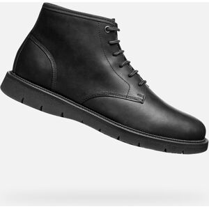Black Men'S Ankle Boots Geox Pove - Men'S Čierna 41 Black Men'S Ankle Boots Geox Pove - Men'S Čierna 41