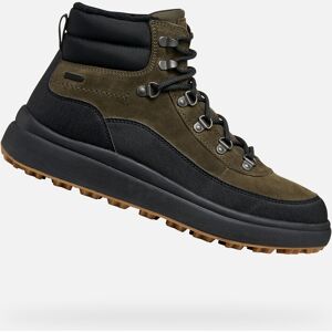 Khaki Men'S Ankle Boots Geox Granito + Grip B A - Men'S Čierna 41 Khaki Men'S Ankle Boots Geox Granito + Grip B A - Men'S Čierna 41