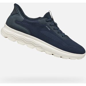 Dark Blue Men'S Sneakers Geox Spherica Plus - Men'S Modrá 40 Dark Blue Men'S Sneakers Geox Spherica Plus - Men'S Modrá 40