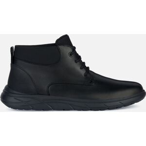 Black Men'S Ankle Boots Geox Portello - Men Čierna 45 Black Men'S Ankle Boots Geox Portello - Men Čierna 45