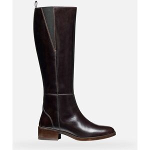Dark Brown Women'S Geox Camexia Boots - Women'S Čierna 38.5 Dark Brown Women'S Geox Camexia Boots - Women'S Čierna 38.5