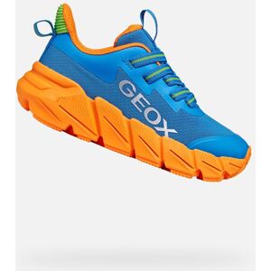 Modré Chlapčenské Tenisky Geox Flexyper Fast Oranžová 39 Modré Chlapčenské Tenisky Geox Flexyper Fast Oranžová 39