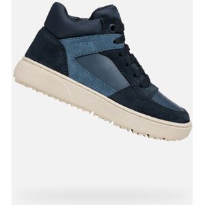 Tmavomodré Členkové Topánky Geox Theleven Boy Modrá 37 Tmavomodré Členkové Topánky Geox Theleven Boy Modrá 37