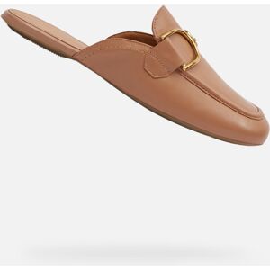 Brown Women'S Moccasins Geox Palmaria - Women'S Hnedá 36.5 Brown Women'S Moccasins Geox Palmaria - Women'S Hnedá 36.5