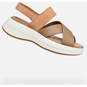 Hnedé Dámske Sandále Geox Spherica Ecub-3 S Biela 40 Hnedé Dámske Sandále Geox Spherica Ecub-3 S Biela 40