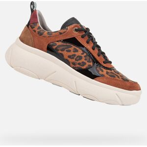 Brown Women'S Sneakers Geox Nebula 2.0 X - Women'S 36 Brown Women'S Sneakers Geox Nebula 2.0 X - Women'S 36