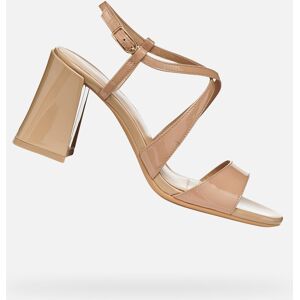 Dámske Sandále Geox New Eraklia 80 T01 Krémová 35 Dámske Sandále Geox New Eraklia 80 T01 Krémová 35