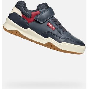 Dark Blue Boys' Sneakers Geox Perth - Boys Modrá 30 Dark Blue Boys' Sneakers Geox Perth - Boys Modrá 30