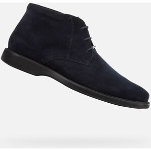 Geox Brayden 2fit Pánske Členkové Topánky Modré Čierna 47 Geox Brayden 2fit Pánske Členkové Topánky Modré Čierna 47