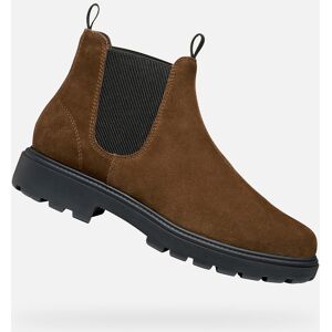 Brown Men'S Ankle Boots Geox Spherica Ec7 - Men'S Čierna 43-46 Brown Men'S Ankle Boots Geox Spherica Ec7 - Men'S Čierna 43-46
