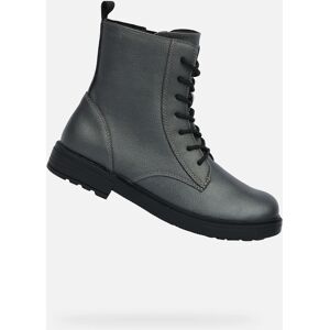 Sivé Dievčenské Členkové Topánky Geox Eclair Girl Čierna 30 Sivé Dievčenské Členkové Topánky Geox Eclair Girl Čierna 30