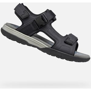 Čierne Pánske Sandále Geox Spherica Ec5 Čierna 42 Čierne Pánske Sandále Geox Spherica Ec5 Čierna 42