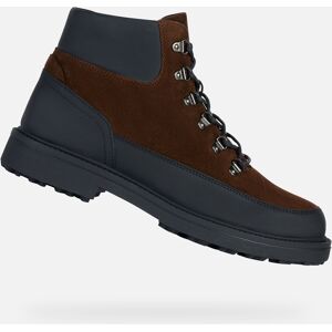 Brown Men'S Ankle Boots Geox Lagorai + Grip - Men Hnedá 42 Brown Men'S Ankle Boots Geox Lagorai + Grip - Men Hnedá 42