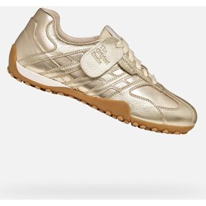 Zlaté Dámske Tenisky Geox Snake Original Hnedá 37 Zlaté Dámske Tenisky Geox Snake Original Hnedá 37