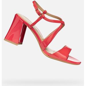 Červené Dámske Sandále Geox New Eraklia Hnedá 35 Červené Dámske Sandále Geox New Eraklia Hnedá 35