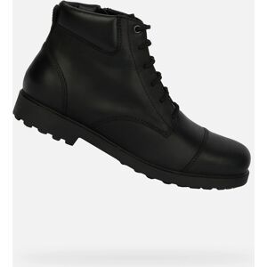 Pánske Členkové Topánky Geox Rhadalf Čierne Čierna 40 Pánske Členkové Topánky Geox Rhadalf Čierne Čierna 40