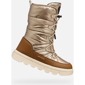 Gold Girls' Winter Boots Geox Willaboom A - Girls Hnedá 26 Gold Girls' Winter Boots Geox Willaboom A - Girls Hnedá 26