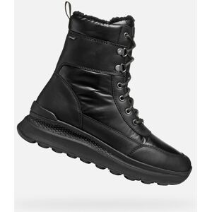 Geox Spherica Actif X2 Women'S Black Ankle Boots - Ladies Čierna 38 Geox Spherica Actif X2 Women'S Black Ankle Boots - Ladies Čierna 38