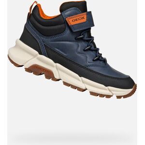 Dark Blue Boys' Ankle Boots Geox Flexyper Plus - Boys Čierna 30 Dark Blue Boys' Ankle Boots Geox Flexyper Plus - Boys Čierna 30