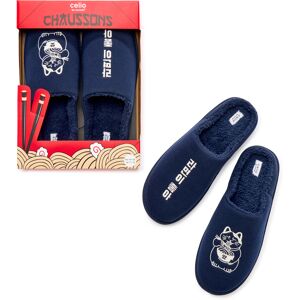 Celio Domáce Papuče V Darčekovom Balení Modrá 40.5 Celio Domáce Papuče V Darčekovom Balení Modrá 40.5