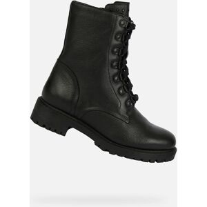 Čierne Dámske Členkové Topánky Geox Hoara Čierna 35 Čierne Dámske Členkové Topánky Geox Hoara Čierna 35