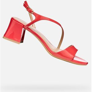 Červené Dámske Sandále Geox New Eraklia 50 T01 Červená 39 Červené Dámske Sandále Geox New Eraklia 50 T01 Červená 39