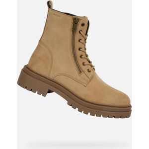 Beige Women'S Ankle Boots Geox Iridea - Women'S Hnedá 37 Beige Women'S Ankle Boots Geox Iridea - Women'S Hnedá 37