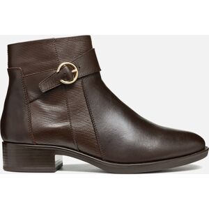 Brown Women'S Ankle Boots Geox Felicity - Women'S Hnedá 41 Brown Women'S Ankle Boots Geox Felicity - Women'S Hnedá 41
