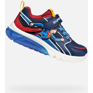 Blue Boys' Sneakers Geox Ciberdron - Boys Modrá 32 Blue Boys' Sneakers Geox Ciberdron - Boys Modrá 32