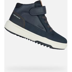 Dark Blue Boys' Ankle Shoes Geox Bunshee B Abx - Boys Modrá 31 Dark Blue Boys' Ankle Shoes Geox Bunshee B Abx - Boys Modrá 31