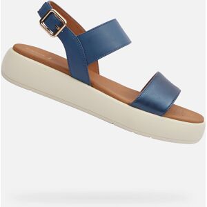 Light Blue Women'S Sandals Geox Camalei - Women'S 38 Light Blue Women'S Sandals Geox Camalei - Women'S 38