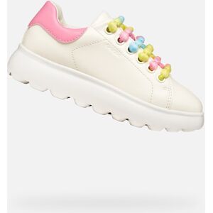 Biele Dievčenské Tenisky Geox Puffypop Biela 39 Biele Dievčenské Tenisky Geox Puffypop Biela 39