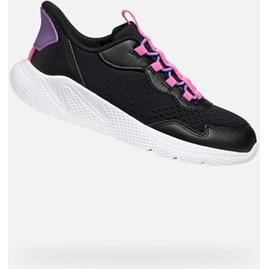 Black Girls Geox Sprintye Fast In Sneakers - Girls Čierna 28 Black Girls Geox Sprintye Fast In Sneakers - Girls Čierna 28