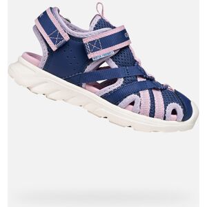 Tmavomodré Dievčenské Sandále Geox Airadyum Modrá 34 Tmavomodré Dievčenské Sandále Geox Airadyum Modrá 34