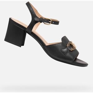 Geox New Eraklia 50 Dámske Čierne Sandále Čierna 36.5 Geox New Eraklia 50 Dámske Čierne Sandále Čierna 36.5