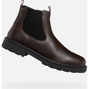 Brown Men'S Ankle Boots Geox Lagorai + Grip A - Men'S Čierna 46 Brown Men'S Ankle Boots Geox Lagorai + Grip A - Men'S Čierna 46
