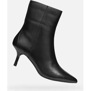 Black Women'S Ankle Boots Geox Kleopy - Women'S Čierna 37.5 Black Women'S Ankle Boots Geox Kleopy - Women'S Čierna 37.5