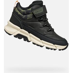 Black Boys' Ankle Boots Geox Flexyper Plus - Boys Čierna 37 Black Boys' Ankle Boots Geox Flexyper Plus - Boys Čierna 37