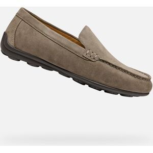 Light Grey Men'S Moccasins Geox Spherica Ec16 - Men'S Hnedá 42.5 Light Grey Men'S Moccasins Geox Spherica Ec16 - Men'S Hnedá 42.5