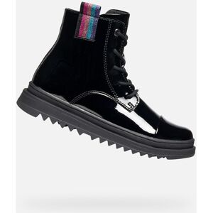 Black Girls Ankle Boots Geox Gillyja - Girls Čierna 36 Black Girls Ankle Boots Geox Gillyja - Girls Čierna 36